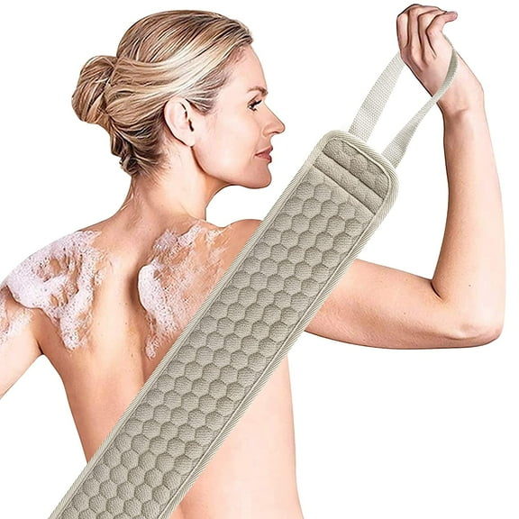 Exfoliating Back Scrubber for Shower Back Washer for Shower for Men and Women Deep Clean