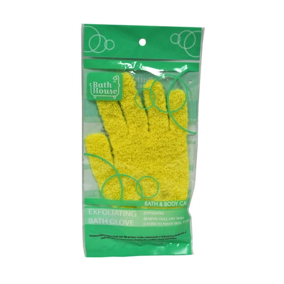 Exfoliating Bath Glove Yellow