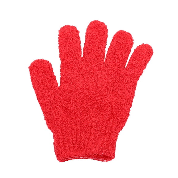 Exfoliating Bath Gloves Deep Cleansing Dual Texture Body Scrub Mitts for Dead Skin Removal Machine Washable with Hanging Loop for Shower Spa Massage and Dry Brushing for Women and Men