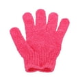 thumbnail image 1 of Exfoliating Bath Gloves Deep Cleansing Dual Texture Body Scrub Mitts for Dead Skin Removal Machine Washable with Hanging Loop for Shower Spa Massage and Dry Brushing for Women and Men, 1 of 4
