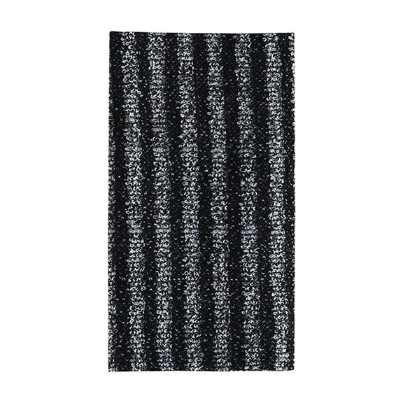 Exfoliating Bath Towel Long Stripe for Body Wash Soft Smooth Skin Great for Hard-to-Reach Areas Durable Hangable for Back Scrubbing Gentle for All Skin Types Including Sensitive,Black A