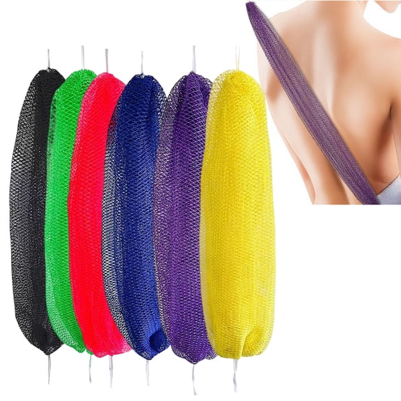 Exfoliating Body Net Sponge, Ember and Root African Net Sponge, Exfoliating Towel, Gentle Exfoliation, Exfoliating Washcloth Scrub Towel for Home Use