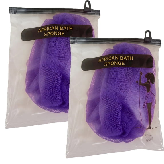 Exfoliating Body Net Sponge, Ember and Root African Net Sponge, Exfoliating Towel, Gentle Exfoliation, Exfoliating Washcloth Scrub Towel for Home Use