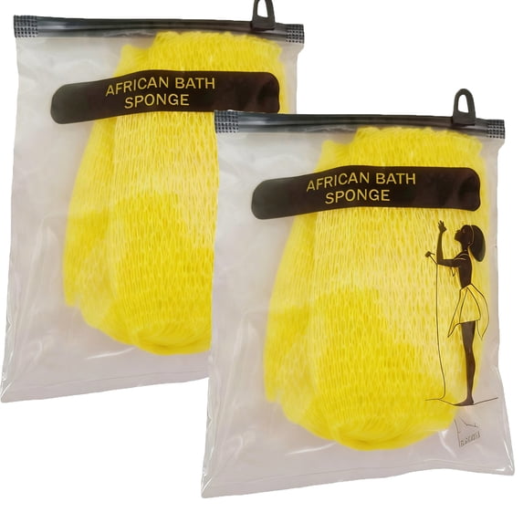 Exfoliating Body Net Sponge, Ember and Root African Net Sponge, Exfoliating Towel, Gentle Exfoliation, Exfoliating Washcloth Scrub Towel for Home Use
