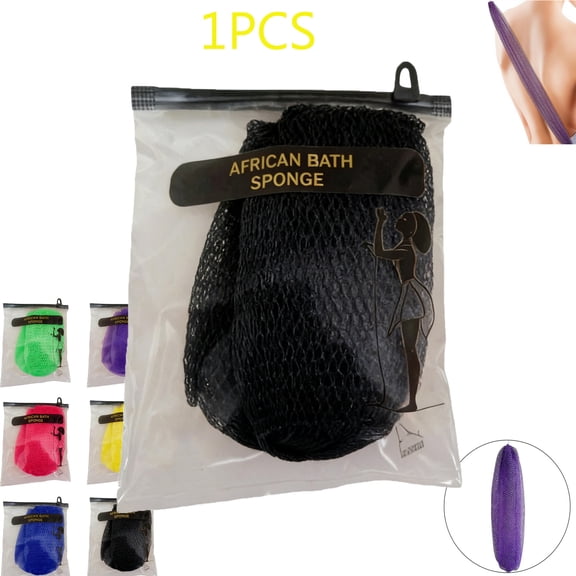 Exfoliating Body Net Sponge, Ember and Root African Net Sponge, Exfoliating Towel, Gentle Exfoliation, Exfoliating Washcloth Scrub Towel for Home Use