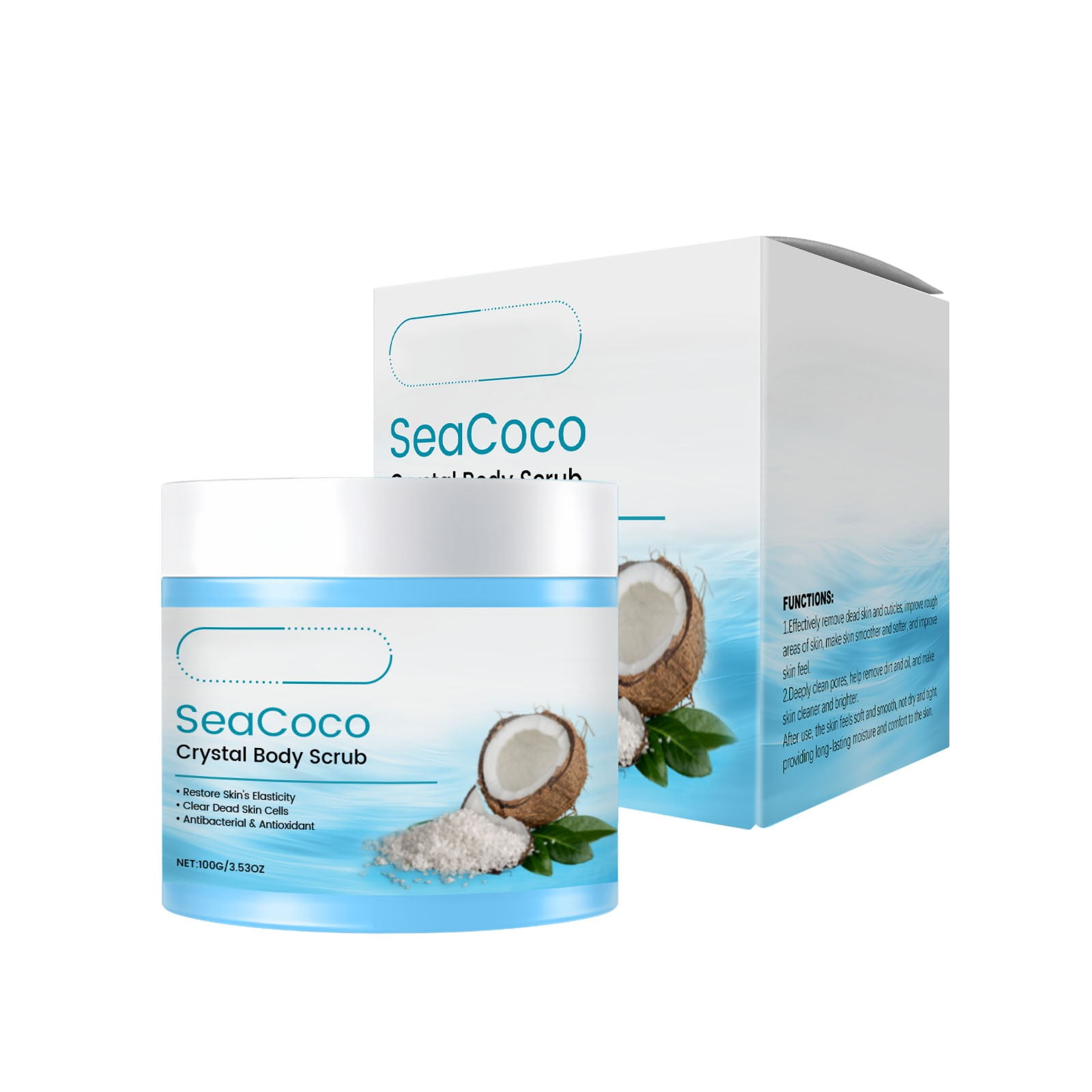 Exfoliating Body Scrub Clear Sea Scrub Whole Body Softening Exfoliating