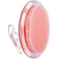 thumbnail image 1 of Exfoliating Body Scrub Razor Bump Brush + Ingrown Hairs Treatment - Skin Exfoliator for Body Shaving Irritation, Strawberry Legs, Armpit, Bikini Line - Body Exfoliator Scrubber - 1pk Orange, 1 of 5