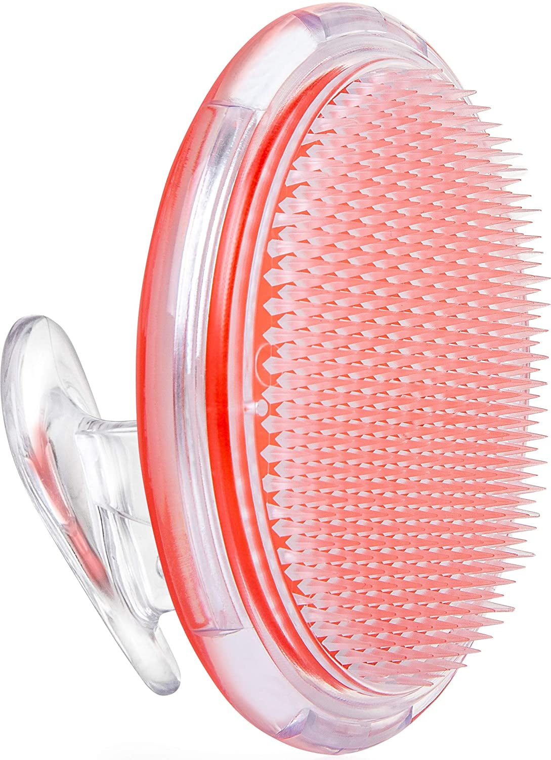 Exfoliating Body Scrub Razor Bump Brush + Ingrown Hairs Treatment - Skin Exfoliator for Body Shaving Irritation, Strawberry Legs, Armpit, Bikini Line - Body Exfoliator Scrubber - 1pk Orange