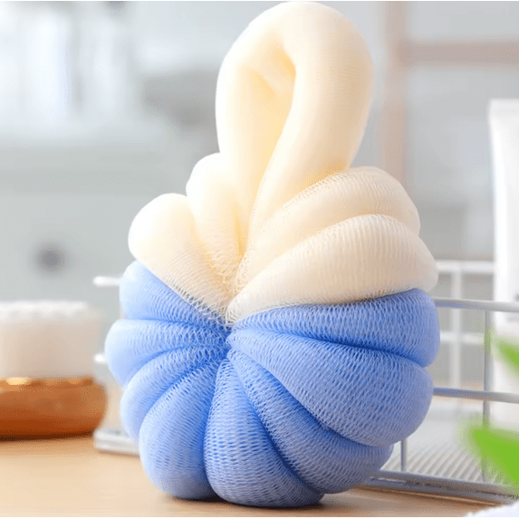 Exfoliating Body Scrub Sponge - Blue