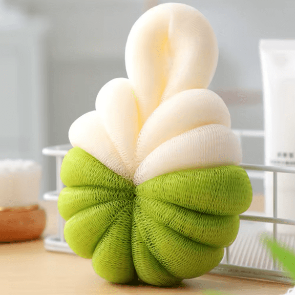 Exfoliating Body Scrub Sponge - Green