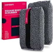 Caveem Exfoliating Body Scrubber, Rough Exfoliation Body Exfoliator Sponge for Remove Dead Skin, Body Exfoliating Sponges, Bath and Body Exfoliate Buffer, Mens and Womens Sponge for Shower 2 Pack