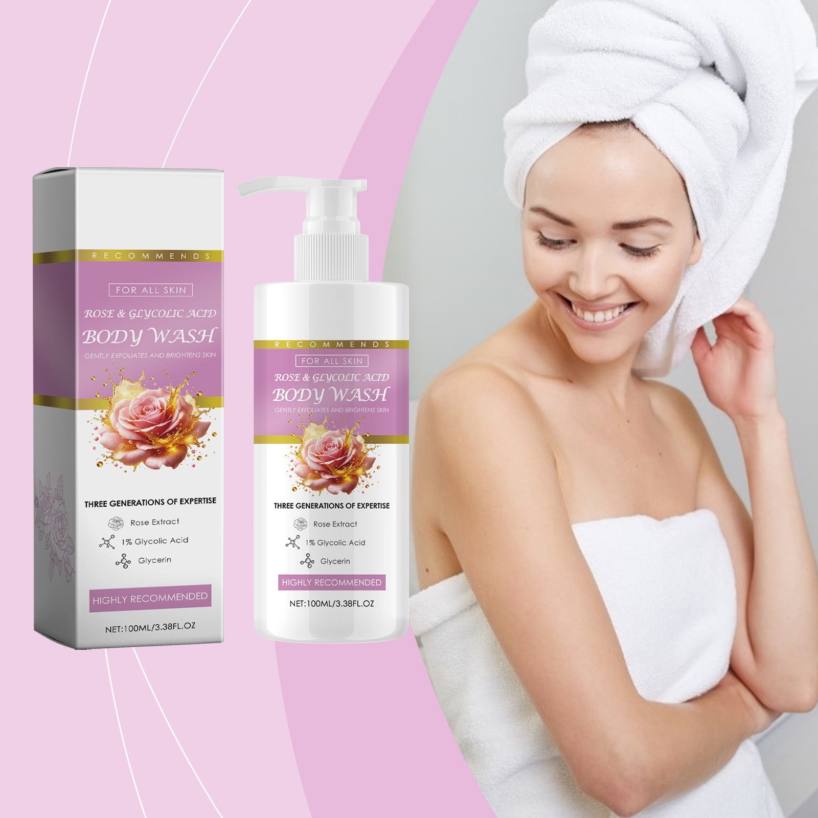 Exfoliating Body Wash Skin Gently Exfoliates Skin To Improve Dryness