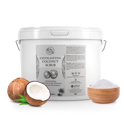 Exfoliating Coconut Oil Scrub - Rose Absolute 128oz