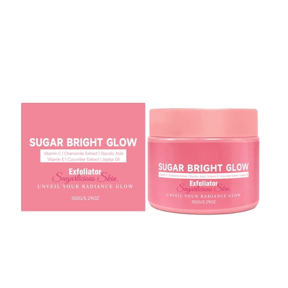 Exfoliating Cream with Sugar Like Texture 5.3 oz, Matte Texture Nourishes and Cleanses, without Feeling Tight or Dry