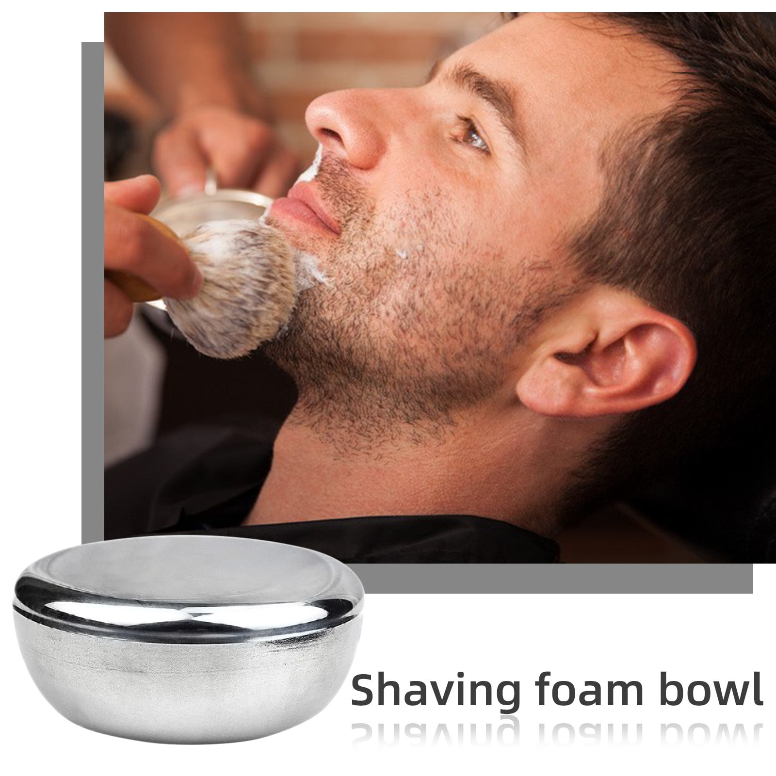 Exfoliating Face Pads Quartz Roller Exfoliate Shaving Soap Bowl Stainless Steel Shaving Soap
