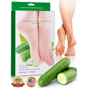 Exfoliating Foot Masks (Cucumber Scent), Callus Remover Foot Peel Masks by Nysa-9