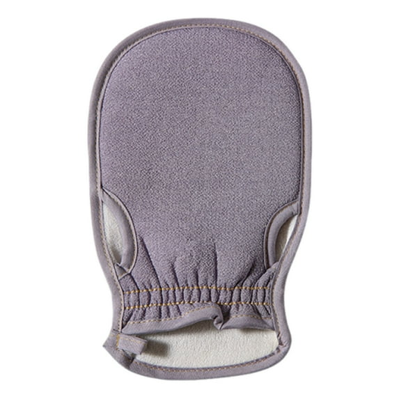 Exfoliating Glove for Body Scrub - Korean Style Bath Mitt with Dual Texture, Dead Skin Remover for Smooth Skin, for Shower, Spray Tan Removal & Home Spa Care