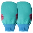 thumbnail image 1 of Exfoliating Glove, Shower Scrub Gloves, Bath Body Exfoliator Mitt Dead Skin Remover Exfoliation for All Skin Types, 2 Pack Green, 1 of 7