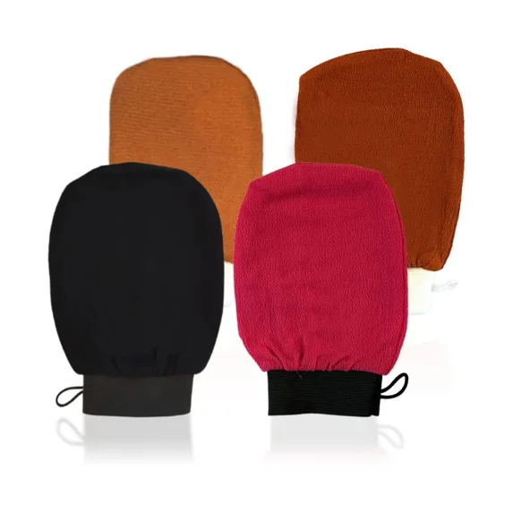 Exfoliating Gloves, Exfoliation Scrubbing Mitt, Body Exfoliating Glove, Bath Mitts Dead Skin Remover Shower Deep Clean Scrub Gloves For Women Men, All