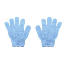 Exfoliating Gloves for Shower, Body Scrubber Mitts for Deep Cleansing, Dead Skin Removal and Improved Circulation, Reusable Spa Quality Exfoliation for Smooth Skin