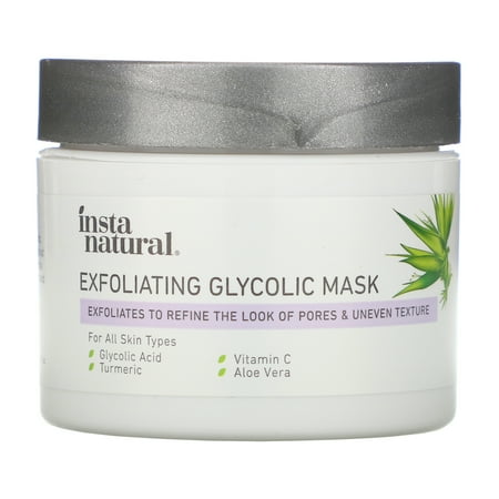 Exfoliating Glycolic Beauty Mask, 2 oz (56 g), InstaNatural