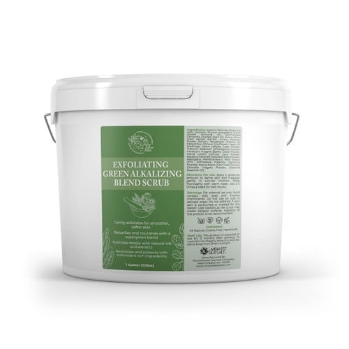Exfoliating Green Alkalizing Blend Scrub - Lavender 128oz