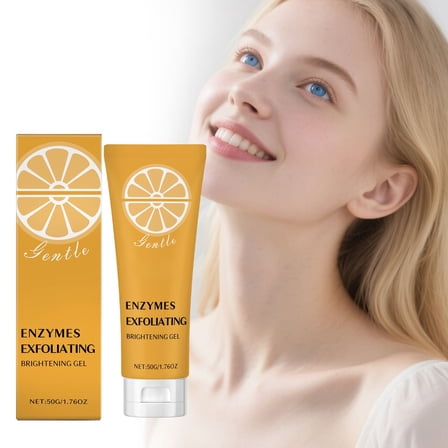 Exfoliating & Hydrating Gel, 50g - Gentle Face & Body Scrub for Dead Skin Removal - Moisturizing with AHA/BHA - For Smooth Skin