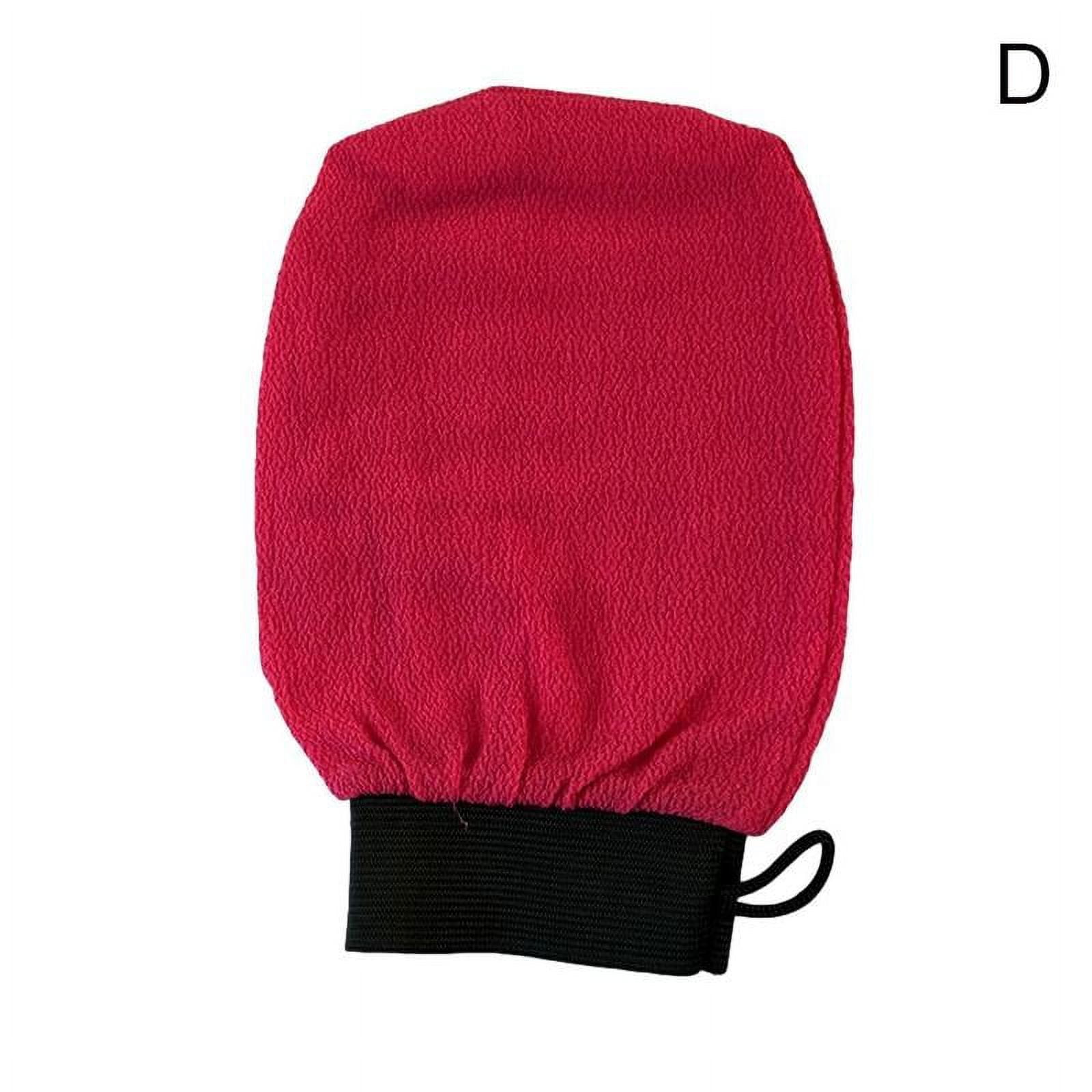 Exfoliating Moroccan Body Scrub Glove Mitt for Bath Shower Hammam Spa Massage UK B9N3