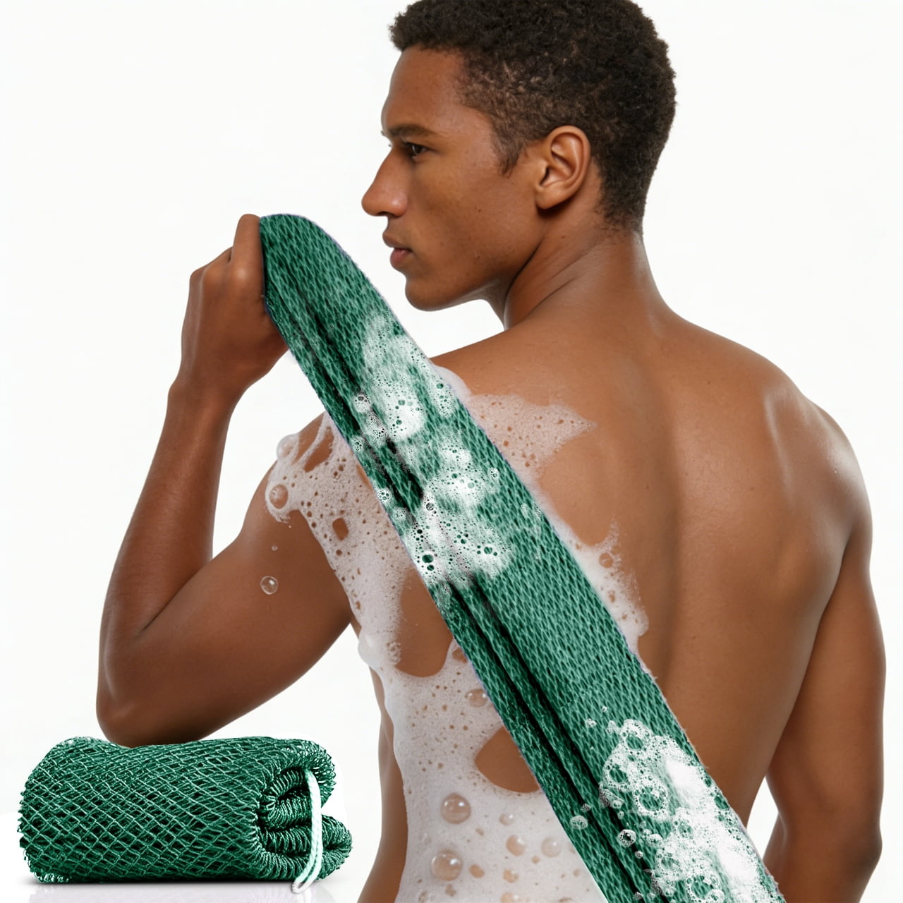Exfoliating Net Sponge, Stretch Exfoliating Mesh Sponge