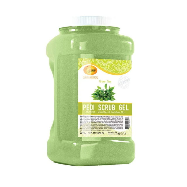Exfoliating Scrub Pumice Gel, Green Tea, 128 Oz Manicure, Pedicure Body