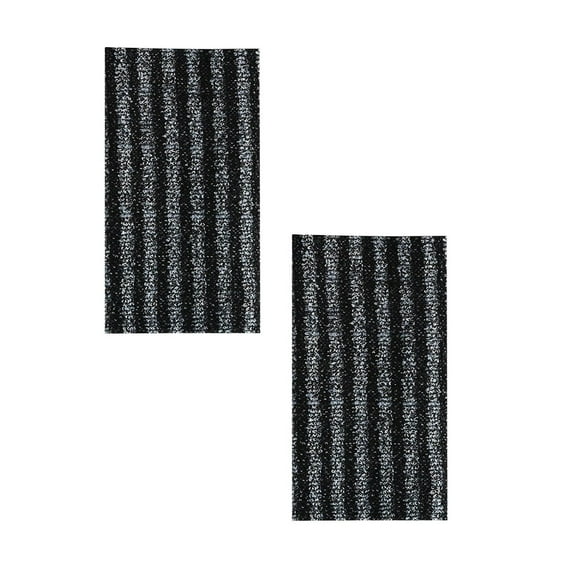 Exfoliating Shower Towel 2-Pack, Japanese Style Exfoliator Washcloth for Men & Women - Rip-Resistant Back Scrubber, Antibacterial Body Scrub Cloth