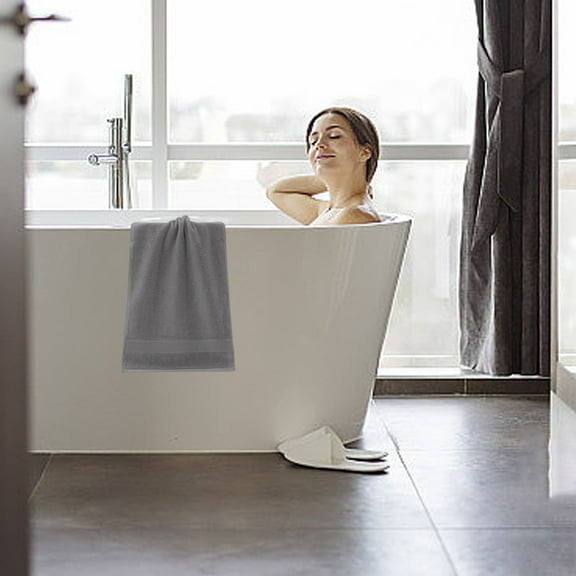 Exfoliating Shower Towel, Washcloth Towel, Body Scrubbers Exfoliator, Reveal Fresh Sponge Rag, Gentle on All Skin Types, Cotton Scrubbers Washer