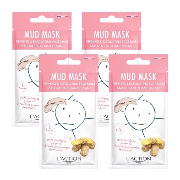 L'Action Paris Exfoliating & Smoothing Mask Kit