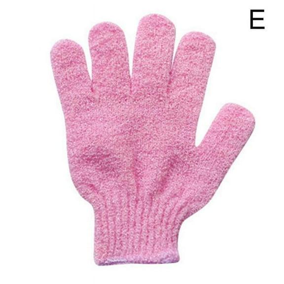 Exfoliating Spa Bath Gloves Shower Soap Clean Hygiene Scrub Tool Body Fast F4Q5