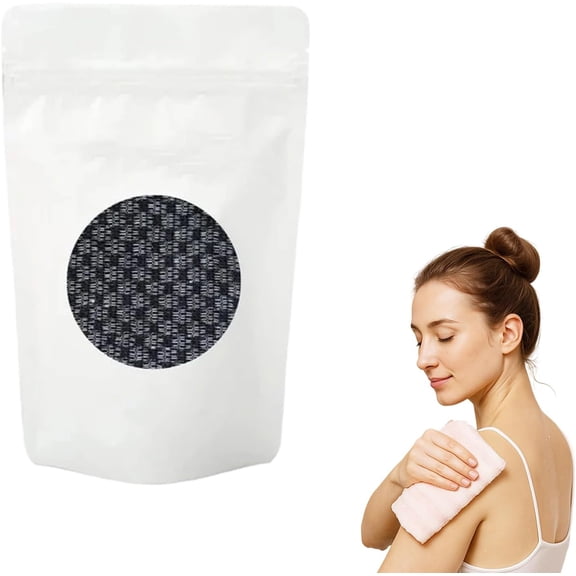 Exfoliating Towel for Shower,Long Scrub Glove for Body & Face, Fast-Drying & Gentle for Sensitive Skin, Travel-Friendly Exfoliating Washcloth