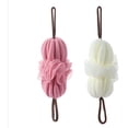 thumbnail image 1 of Exfoliating Washcloth Bath Loofahs Sponge Long Bath Loofahs Stretchable Mesh Exfoliating Loofah Back Scrubber Ball Body Bath Shower Sponge for Men Women (2 Packs) for Bath Shower ( Color : C ), 1 of 5
