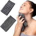 thumbnail image 1 of Exfoliating Washcloth Face & Body Scrub Towel - Exfoliating Washcloth Long Towel Bathroom Supplies - Back Scrubber Washer for Use in Shower Bath, 1 of 1
