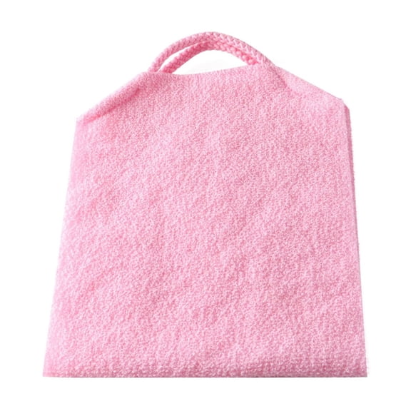Exfoliating Washcloth,Shower Body Scrubber,Stretchable Exfoliating Back With Handles Neck Back Bath Wash Towel Shower Washcloth Strap,Stretchable Exfoliating Washcloth Towel(Pink 16-14in 1pc)