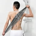 thumbnail image 1 of Exfoliating Washcloth Towel,Extra Rough Body & Back Scrubber for Use in Shower Bath, Long Exfoliating Body Scrubber, Exfoliator Shower Towel for Men Women, 39.37x9.84", 1 of 6