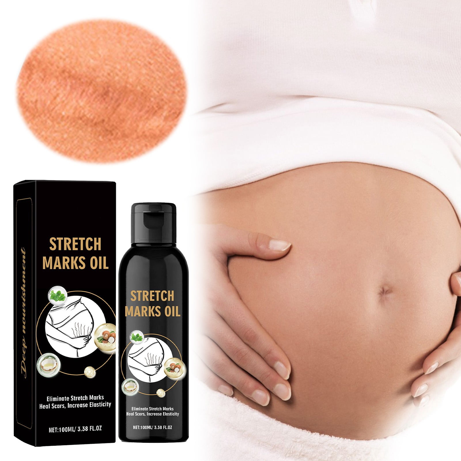 Exfoliation Exfoliating Loofah Oil Moisturizer Hair Lotion Natural Hair