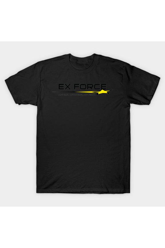 Exforce Logo Black Expeditionary Force Sci-Fi Military Art Unisex T-Shirt, for men & women, up to size 5XL