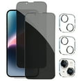 thumbnail image 1 of Exgreem [2+2 Pack] iPhone 14 Plus Privacy Screen Protector with Camera Lens Protector Full Coverage Anti-Spy, 1 of 5