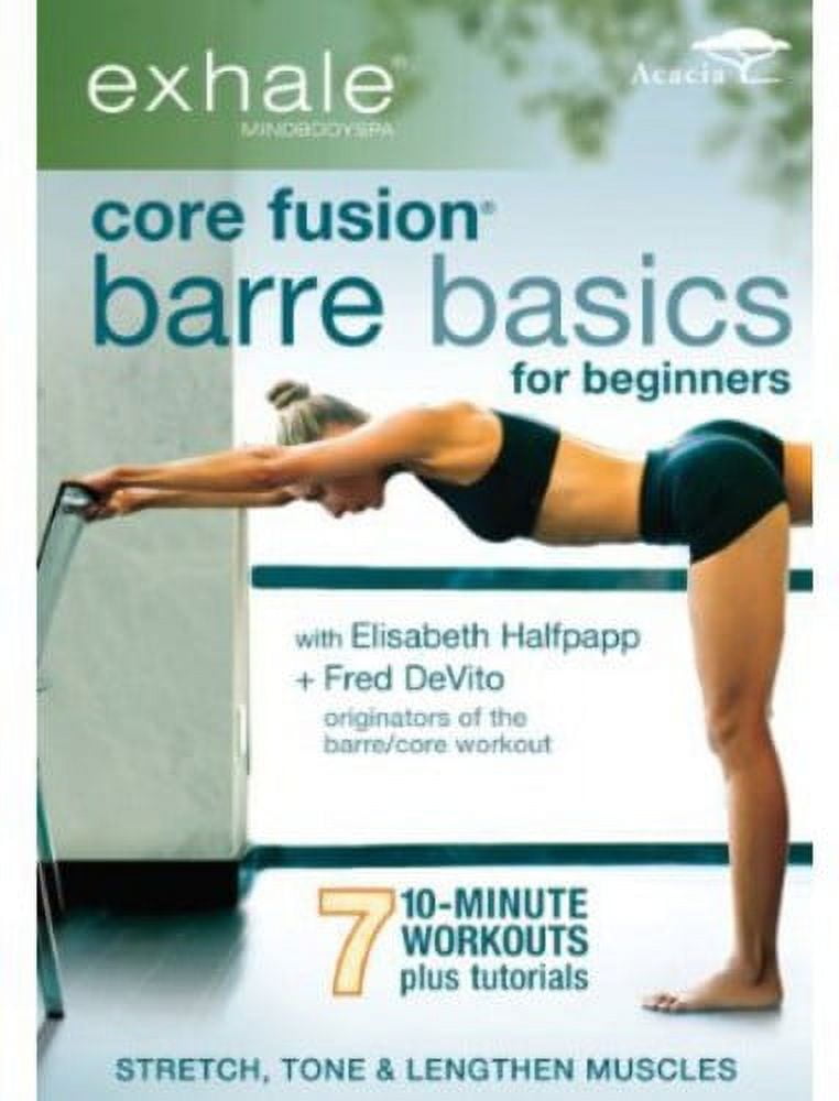 ACORN MEDIA Exhale: Core Fusion Barre Basics for Beginners (DVD), Acorn, Sports & Fitness