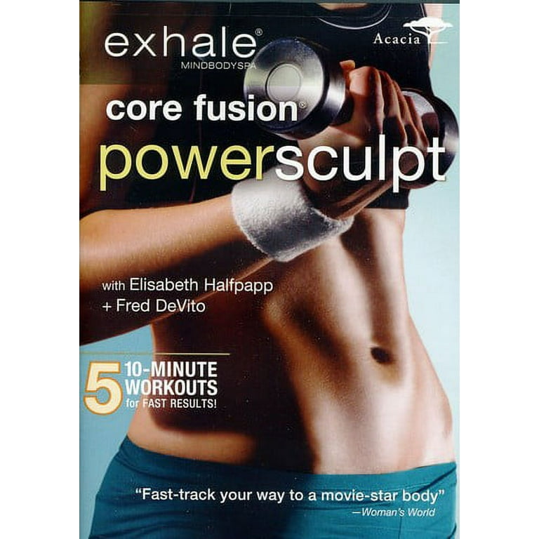 Exhale: Core Fusion Power Sculpt (DVD), Acorn, Sports Fitness