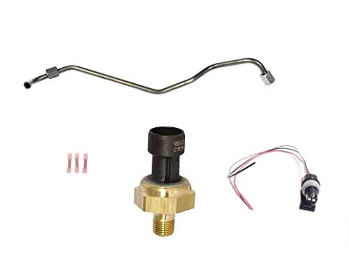 Exhaust Back Pressure EBP Tube Sensor & Wire for Ford 7.3L 1C3Z9D477AA ...