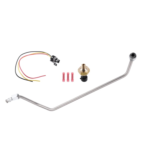 Exhaust Back Pressure EBP Tube Sensor for Ford F-250 V8 445 7.3L 1994-1996 Metal 598-104 Multicolor 1Set