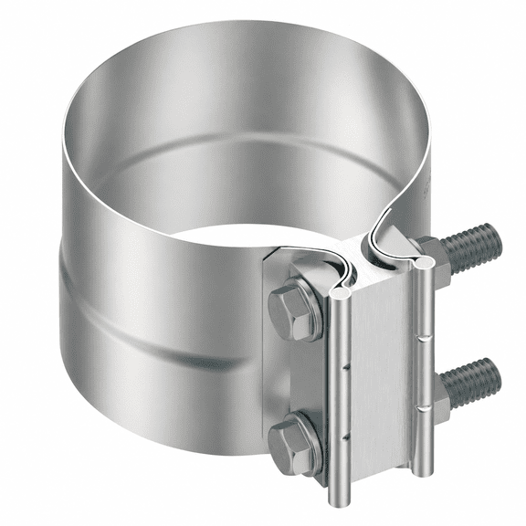 Exhaust Band Clamp 4in Compatible with Universal Applications Preformed Stainless Steel Compatible with 40PLA W33224
