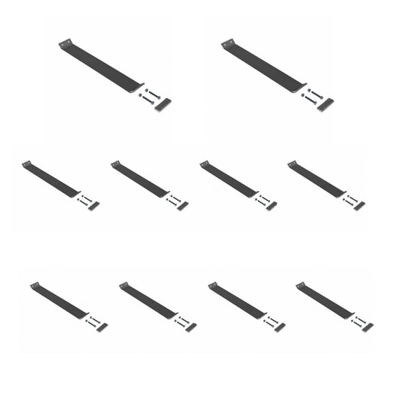 Exhaust Band Clamp Flat Early Style 5in Compatible with Universal Applications  Stainless Steel  Compatible with FL5SS  X004484
