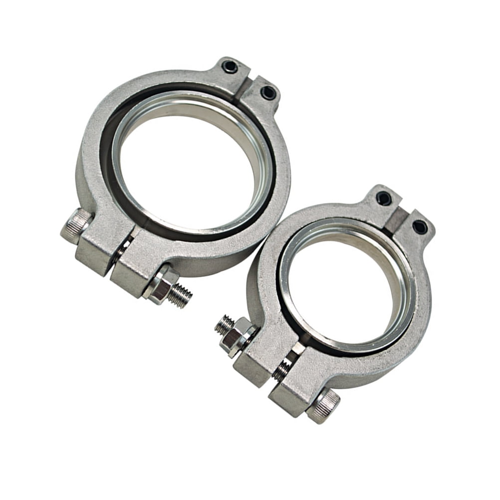 Exhaust Bypass Valve V Band Clamps Wastegates Clips Male Female Flange