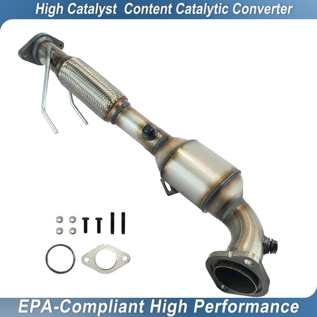 Exhaust Catalytic Converter Assembly w/ Gaskets for 15-18 Ford Edge 2 ...